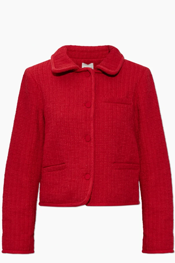RED "Jacqueline" tweed blazer