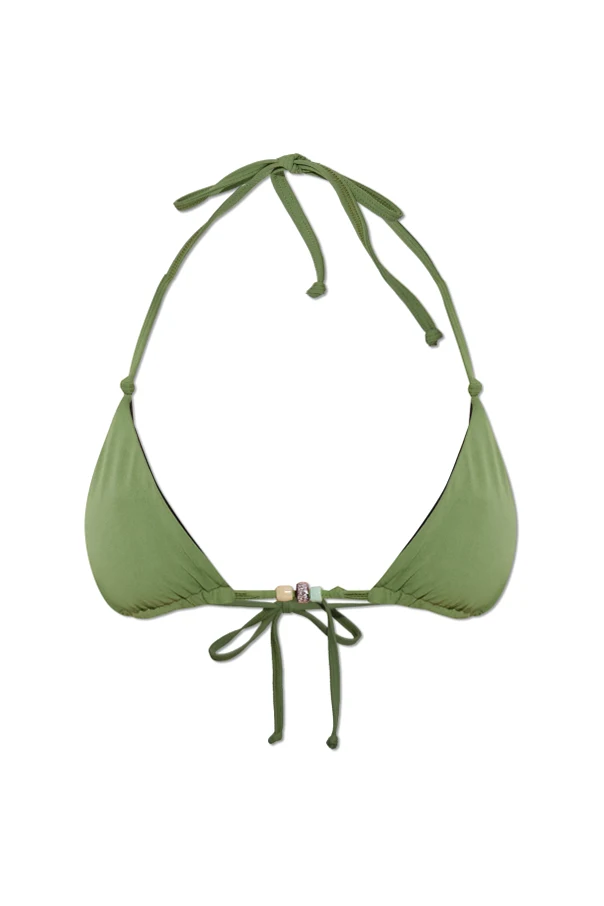 ZIELONY Dwustronna góra od kostiumu kąpielowego `Indi`