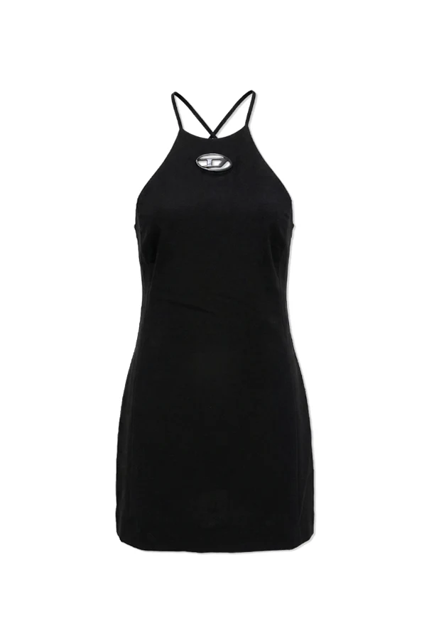 SCHWARZ Trägerkleid ‘D-ELMA’