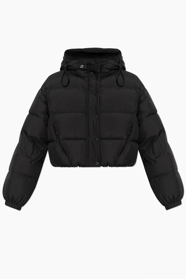 SCHWARZ Daunenjacke mit Kapuze