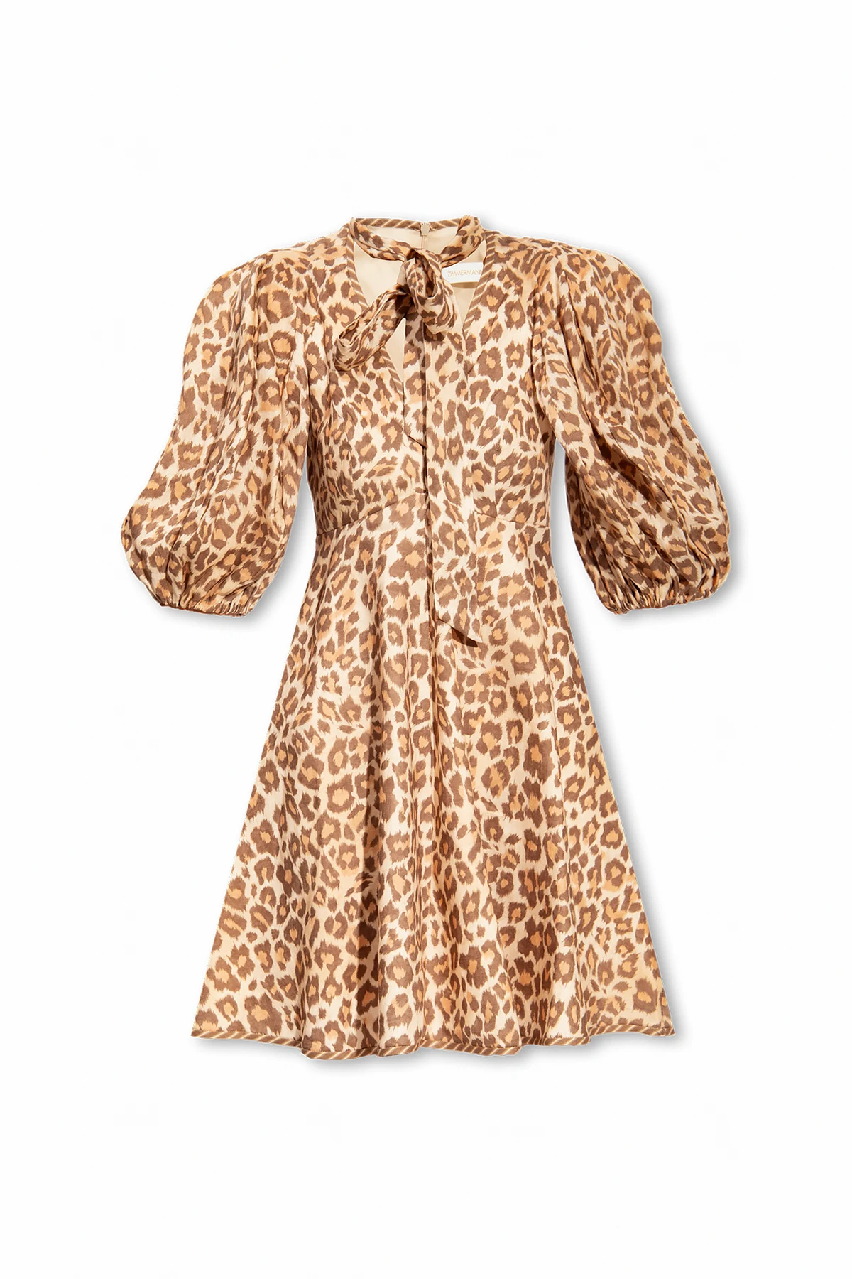 Dress with animal motif