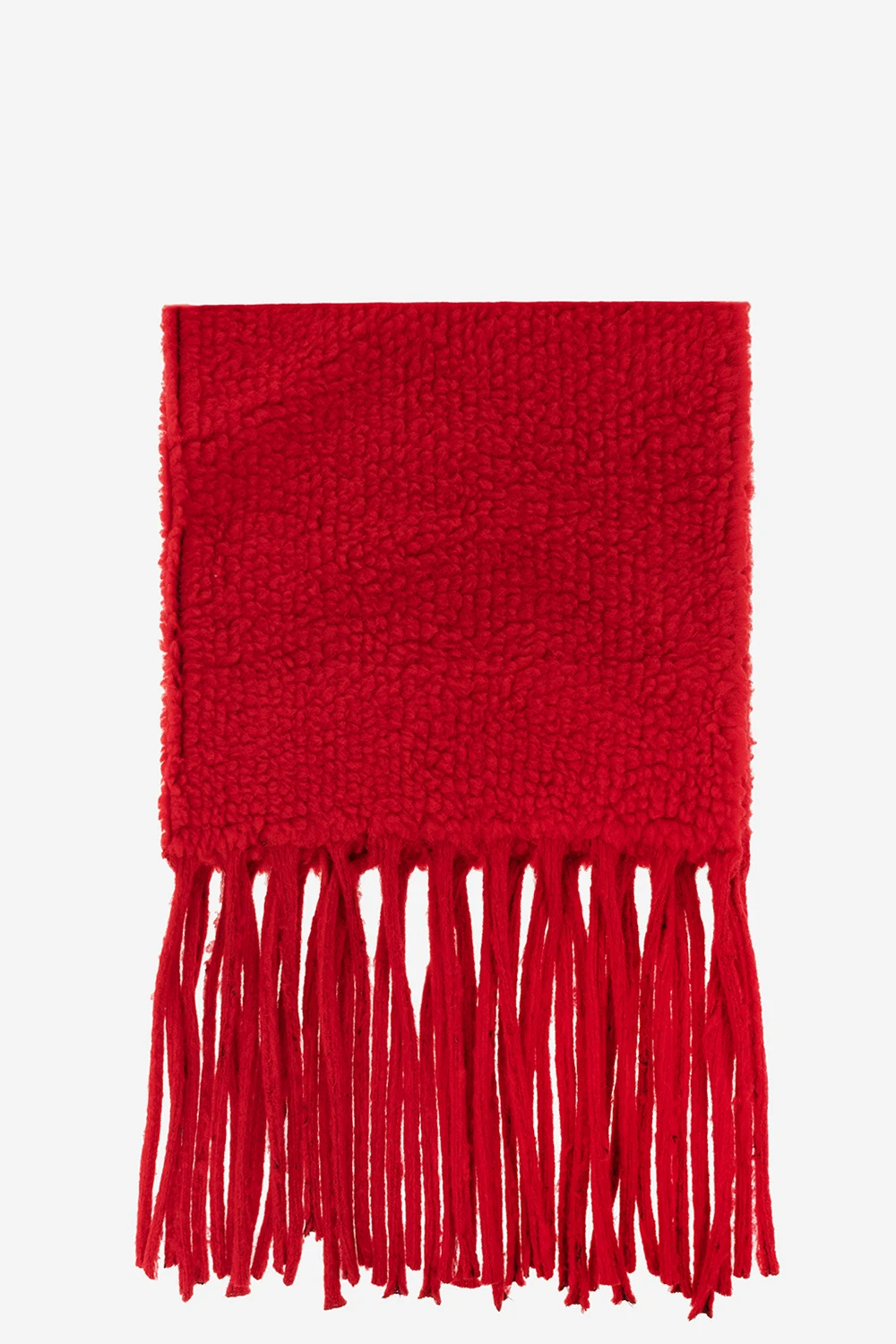 Fringed scarf