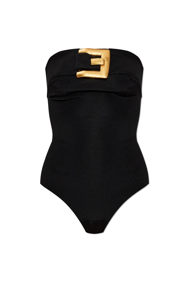 SCHWARZ Body mit freien Schultern