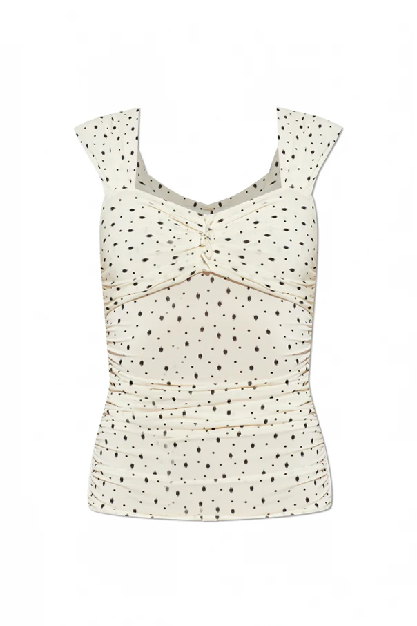 kremowy Top `Gemina`