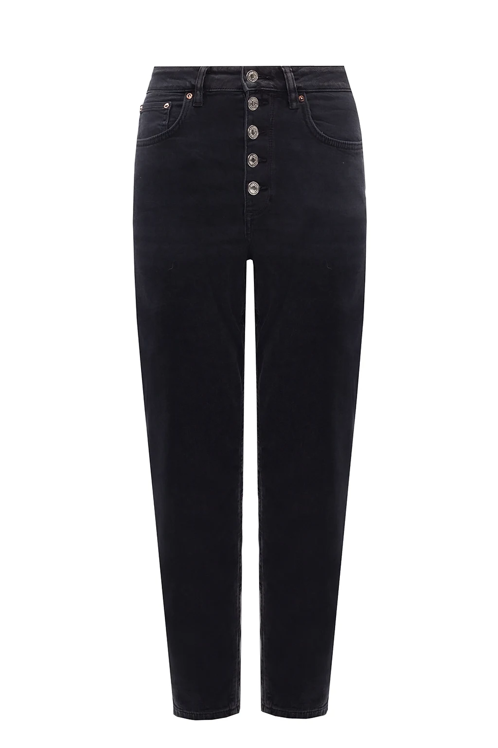 ‘Jules’ jeans with worn effect