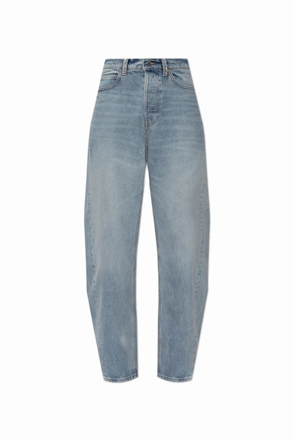 GRAU Jeans mit lockerem Schnitt