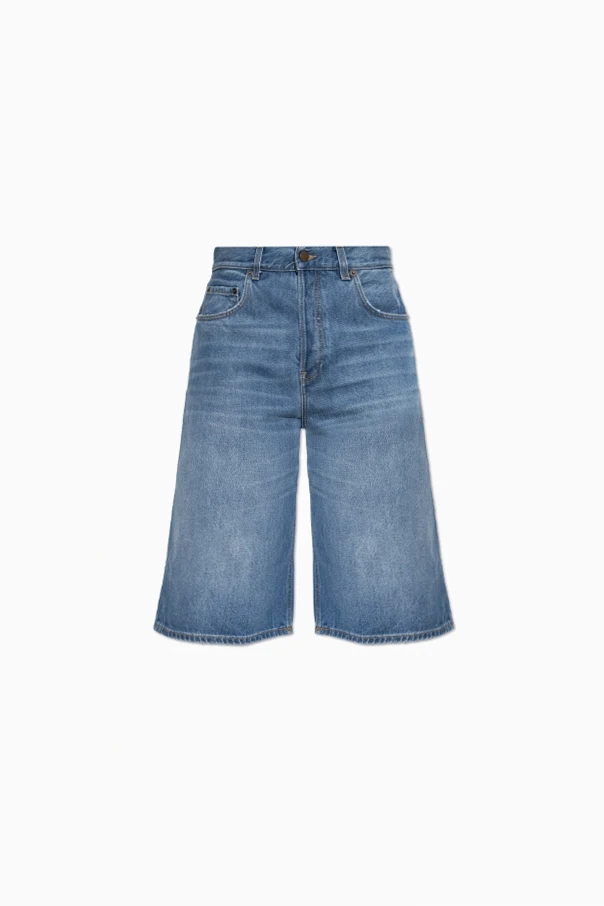 BLUE "New Becky" denim shorts