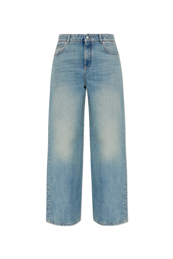 BLAU Jeans mit geradem Bein