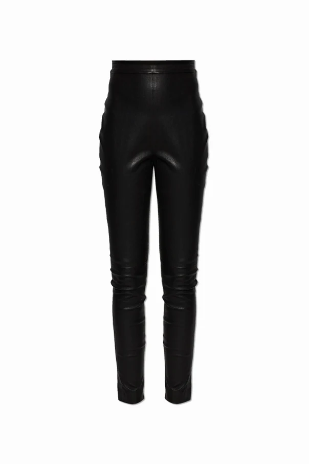 BLACK Leather pants