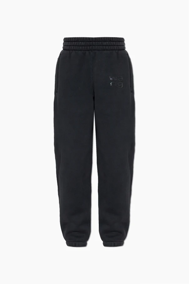 GREY Sweatpants with logo