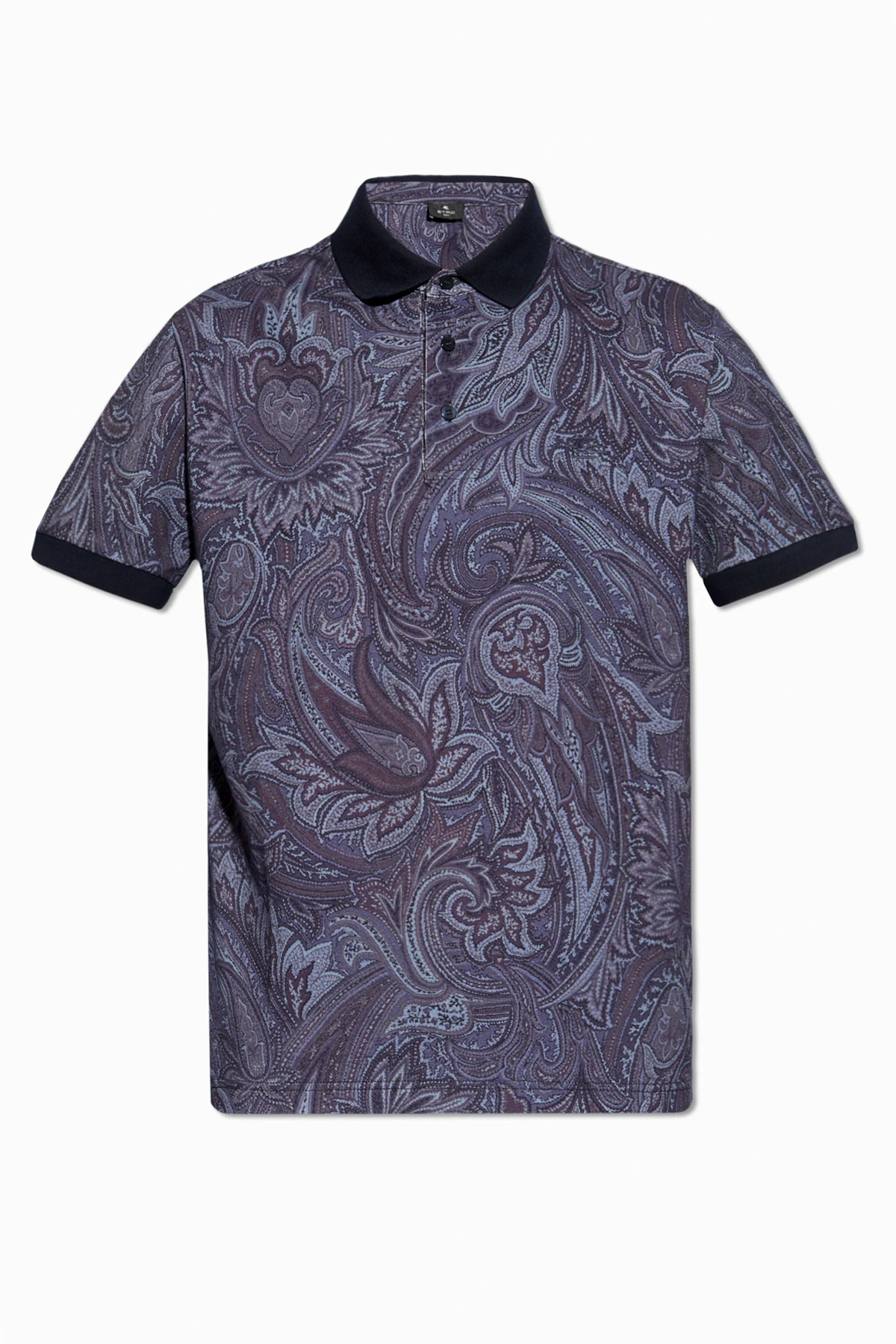 Printed polo shirt