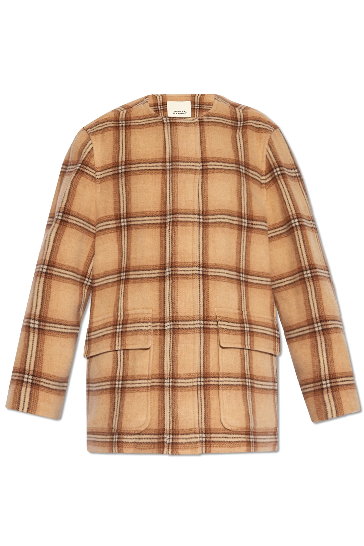 ‘Efelia’ checked coat