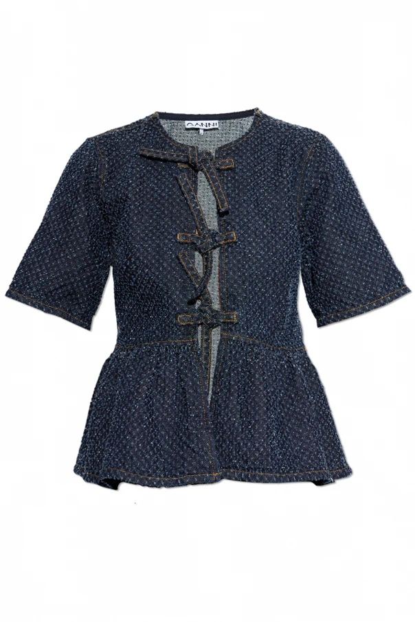 MARINEBLAU Jeans-Top