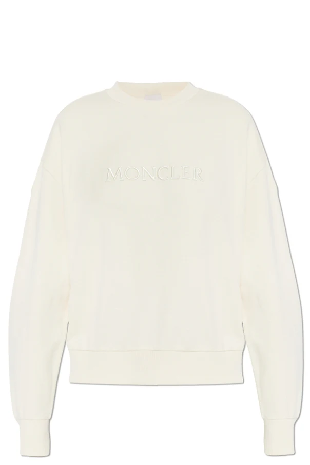 CREME Sweatshirt mit aufgesticktem Logo
