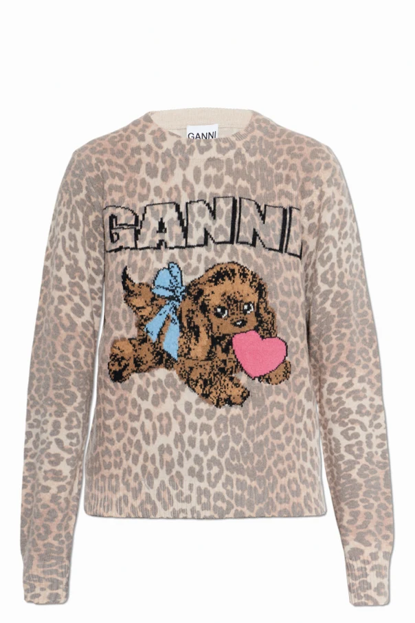 BRAUN Pullover mit Tiermotiv