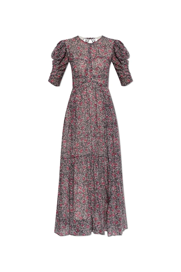 BURGUNDER Kleid „Sichellia“