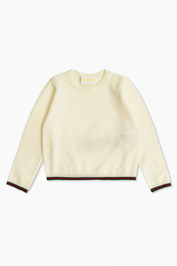 cream Wool sweater