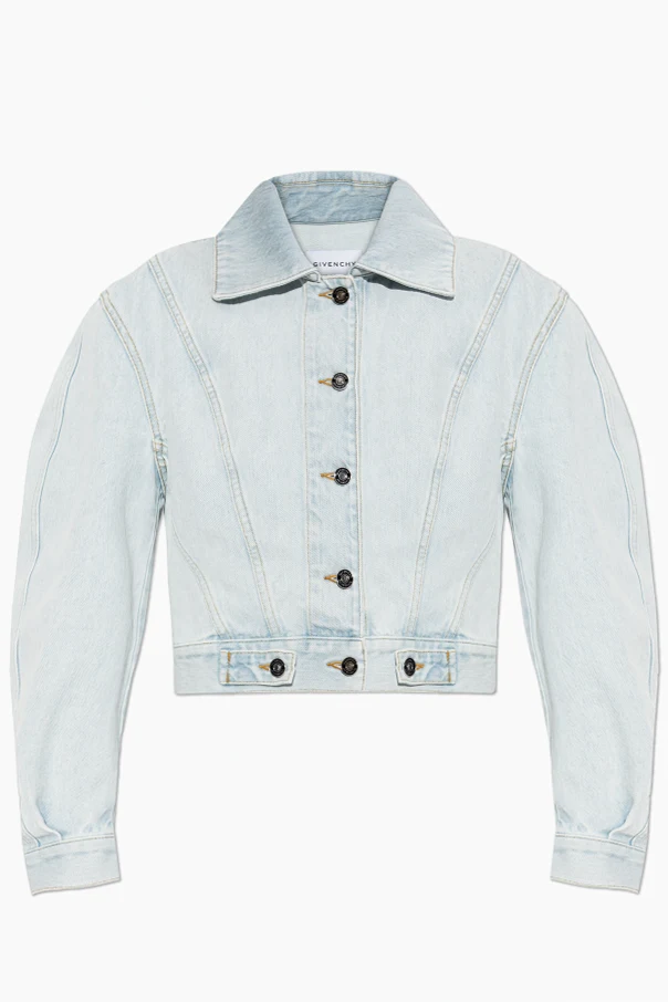 HELLBLAU Kurze Jeansjacke