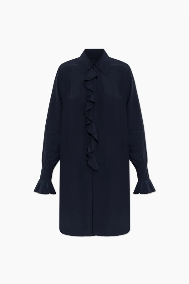 MARINEBLAU Hemdblusenkleid