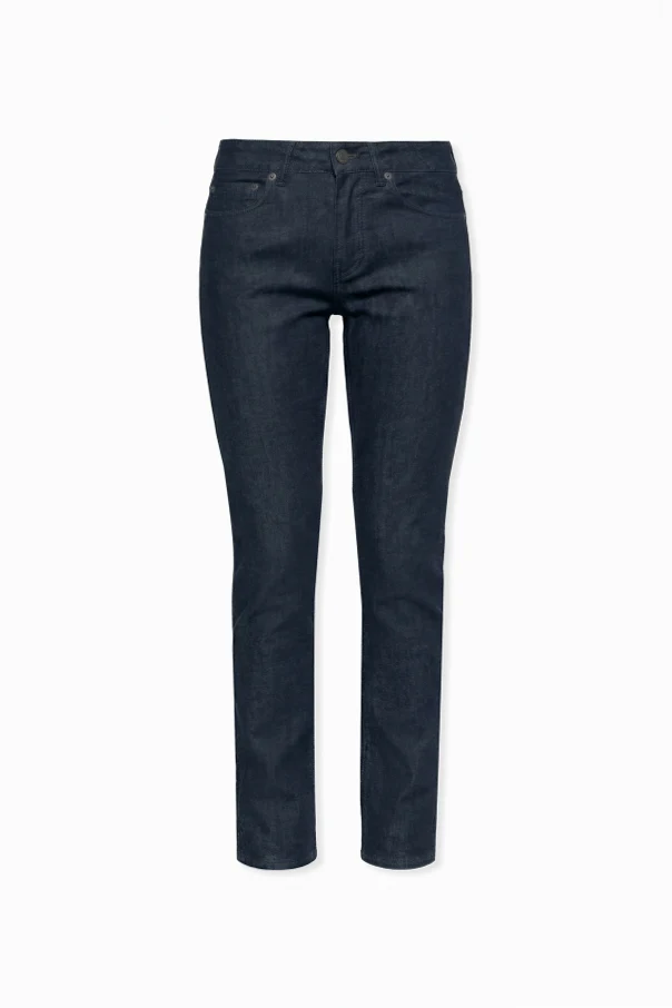 NAVY BLUE Straight-leg jeans
