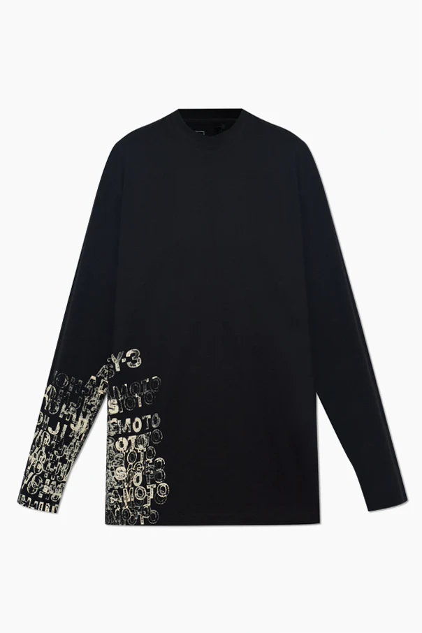 BLACK T-shirt with print