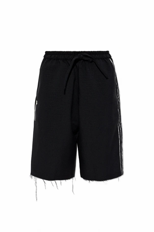 BLACK Shorts with logo patch