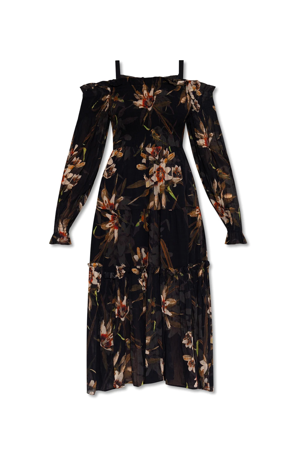 ‘Lillemor Kuroyuri’ off-the-shoulder dress