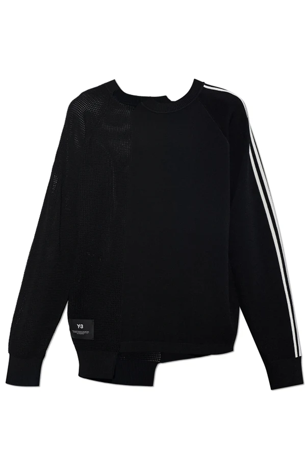 BLACK Sweater with logo