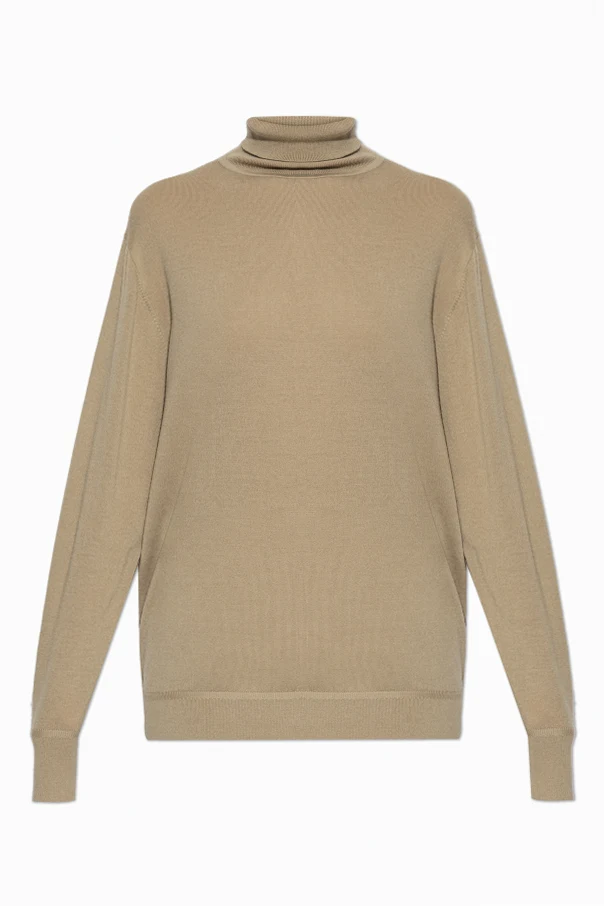BEIGE Wollpullover mit Turtleneck