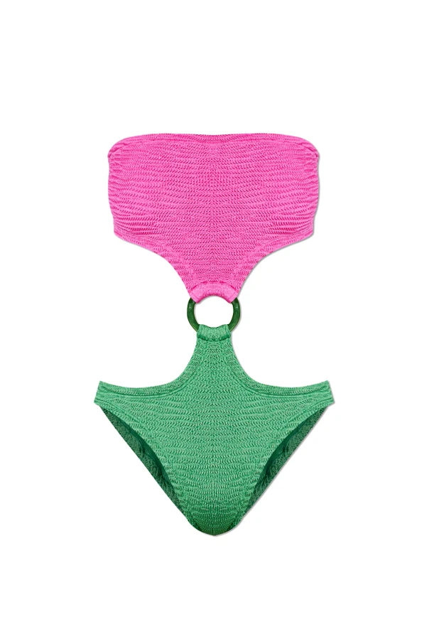 GREEN One-piece swimsuit "Tanya"