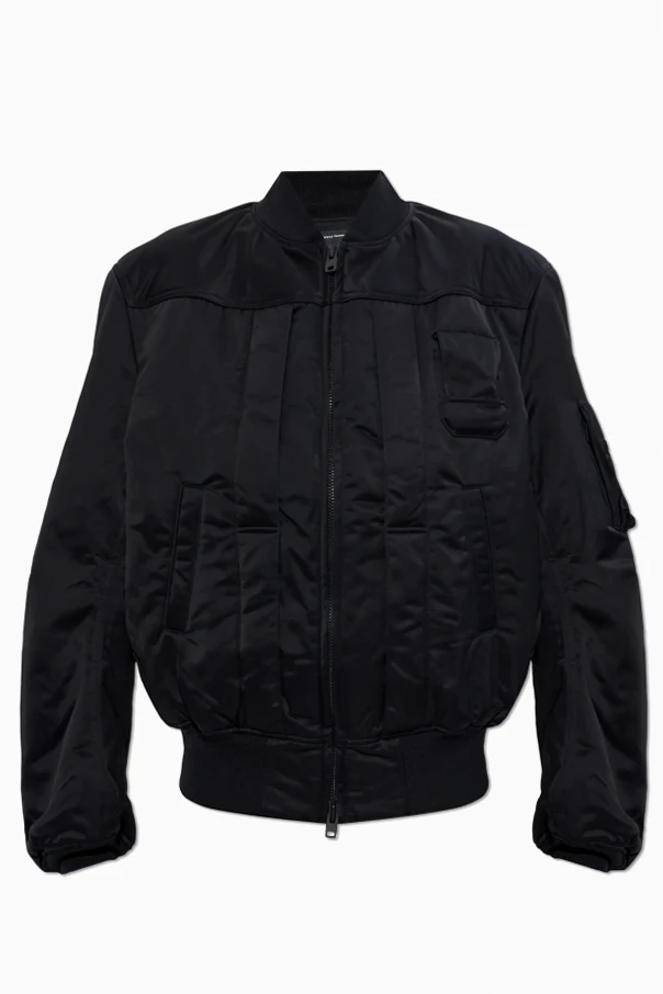 BLACK Insulated ‘Bomber’ jacket