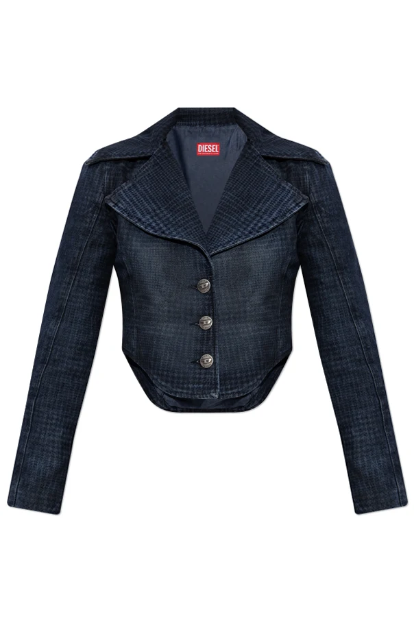 MARINEBLAU Kurze Jeansjacke ‘DE-ALI-S’