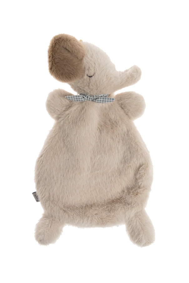 beige Elephant-shaped cuddly toy