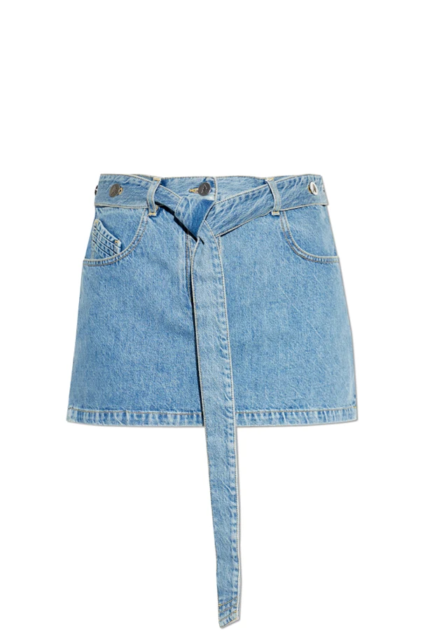 BLAU Jeansrock