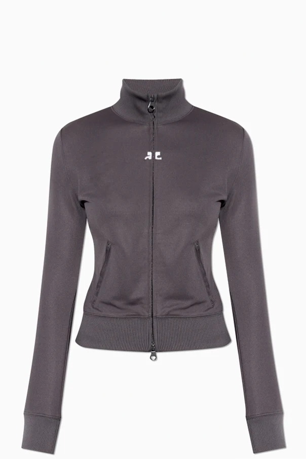 BRAUN Sweatshirt mit Stehkragen