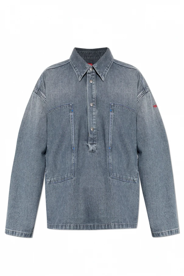 GRAU Oversize-Hemd ‘DE-PRISS’