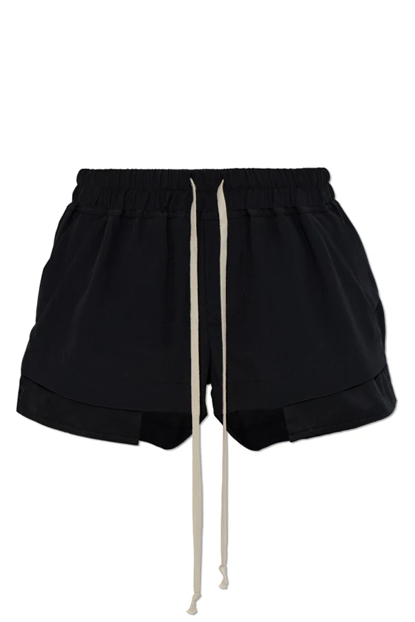 SCHWARZ Shorts mit Taschen