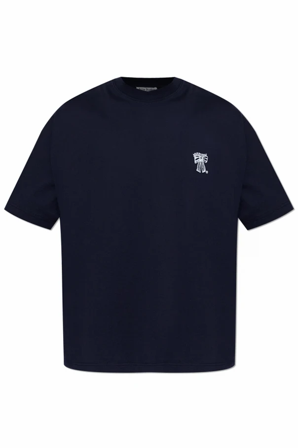 NAVY BLUE T-shirt with print
