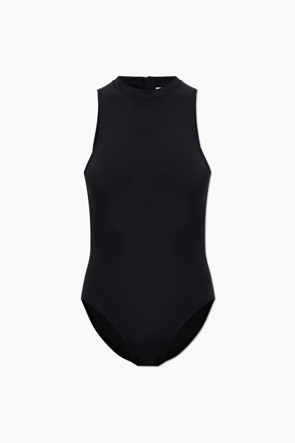 CZARNY Body z naszytym logo