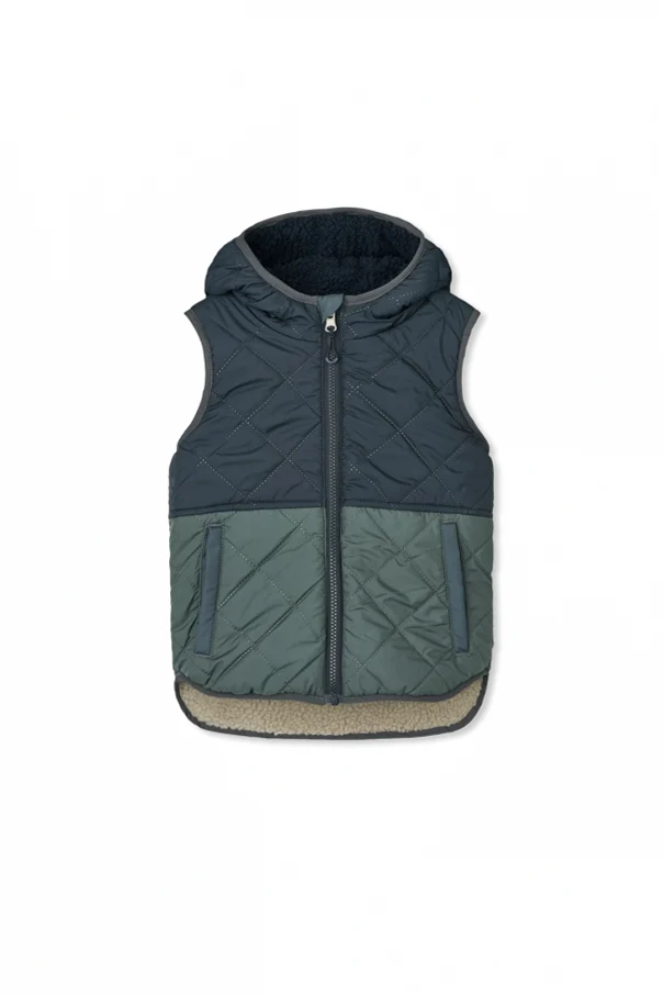 ZIELONY Dwustronna kamizelka