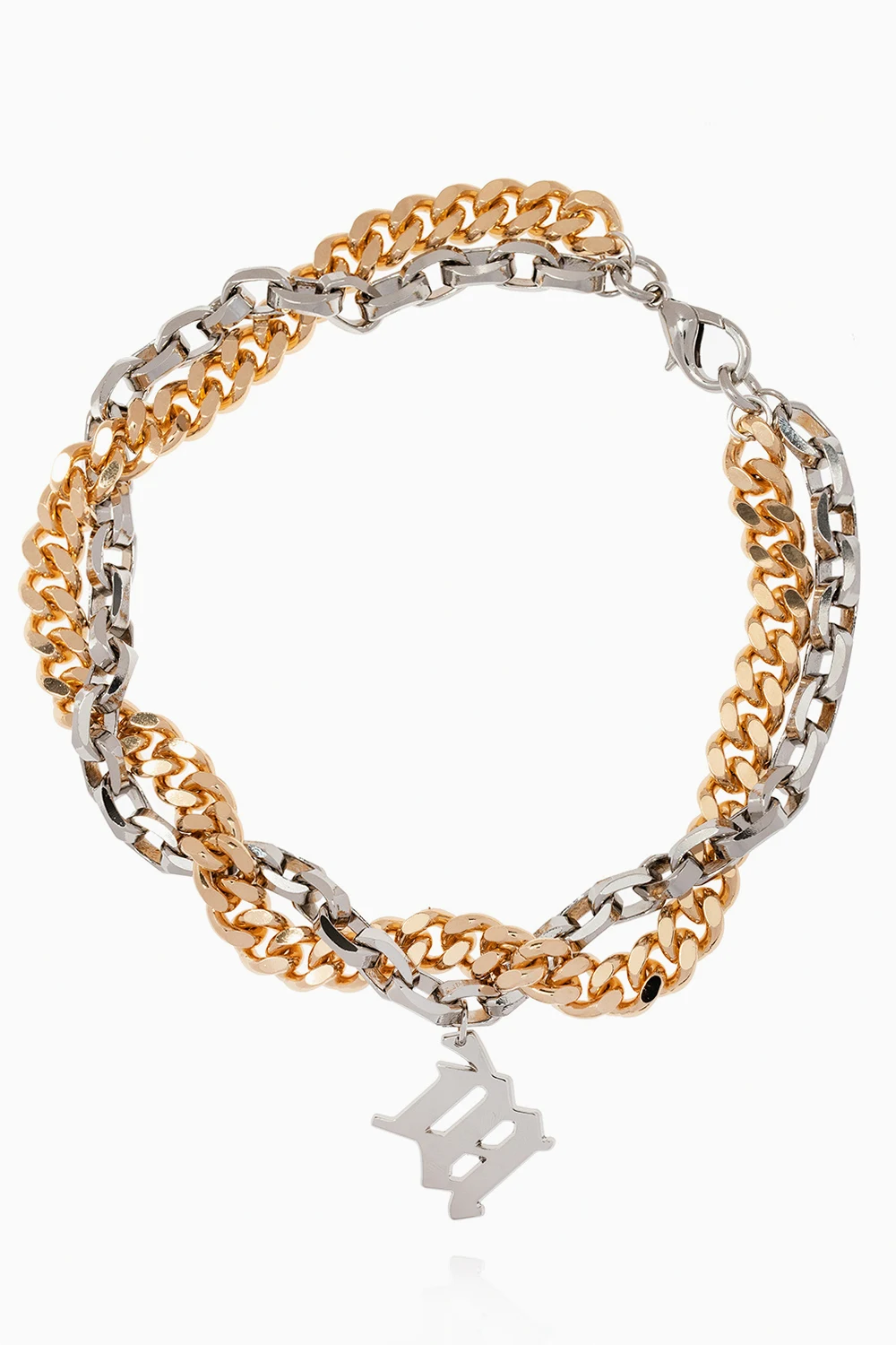 ‘M’ monogram necklace