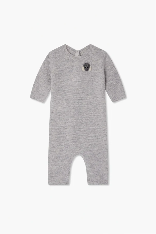 GRAU Kaschmir-Jumpsuit
