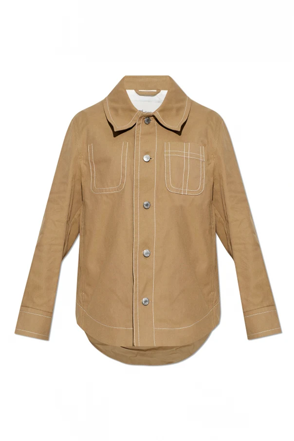 BRAUN Jeansjacke mit Taschen