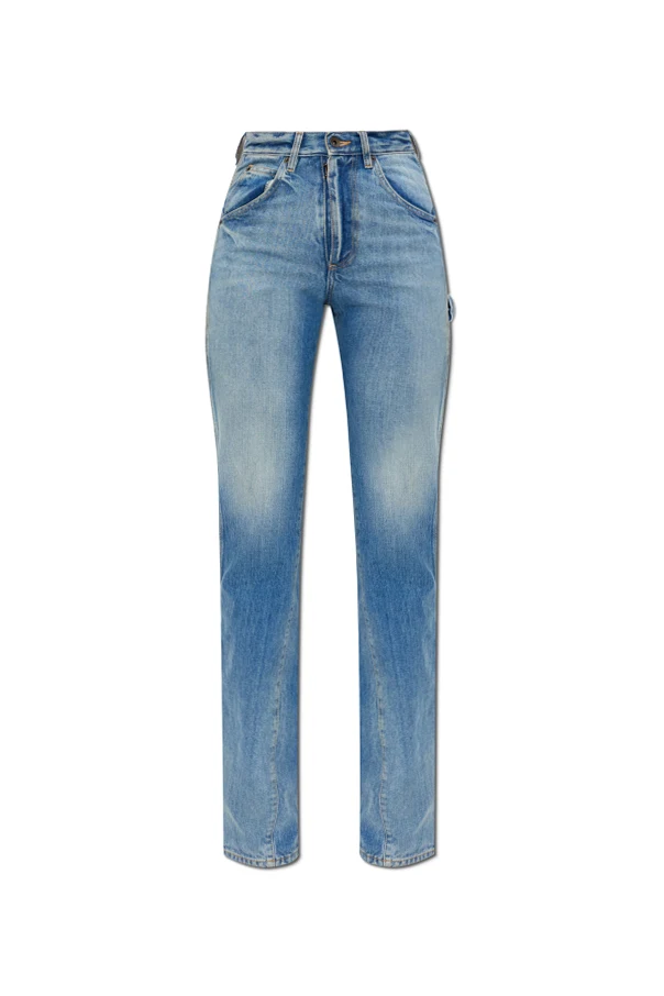 BLAU Jeans mit „Vintage“-Effekt