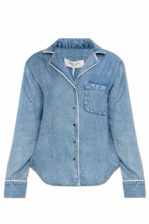 NIEBIESKI Koszula z nadrukiem