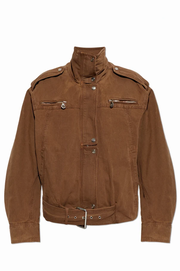 BRAUN Baumwolljacke mit Schulterklappen