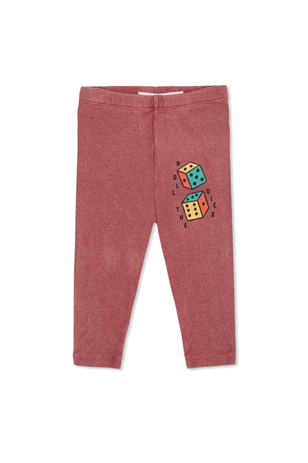RED Printed pants