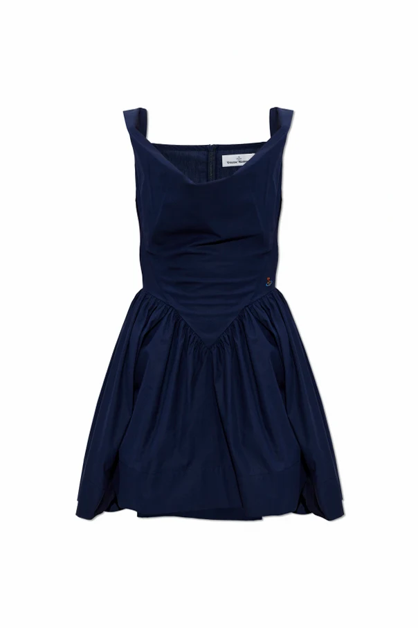 MARINEBLAU Ärmelloses Kleid