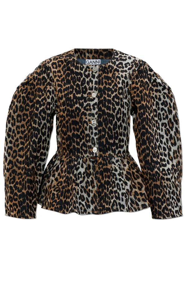 BRAUN Hemd mit Animal-Print