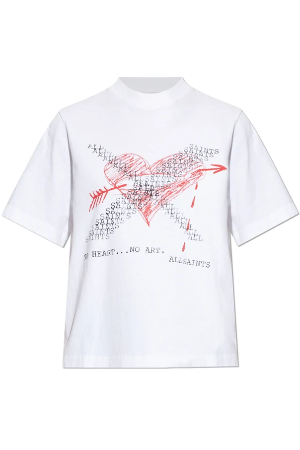 WHITE T-shirt ‘Heartache’